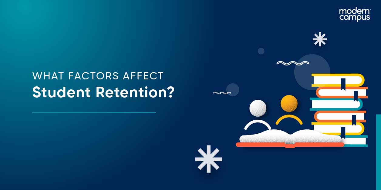 Graphic image referrering what factors affect student retention.