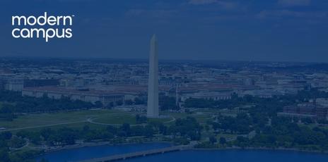 wide view of Washington DC with the Washington Monument in the center